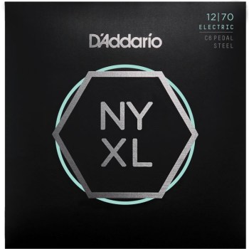 D'Addario NYXL12-70PS Pedal Steel 12-70 C-6th, Carbon Steel купить