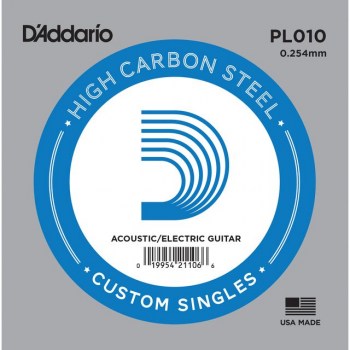 D'Addario Single String PL010 Plain купить