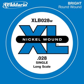 D'Addario XLB028W Bass XL Single String купить