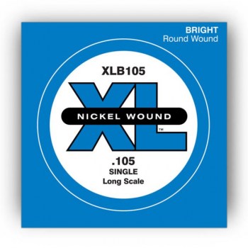 D'Addario Bass Single String XLB105 XL Nickel Wound купить