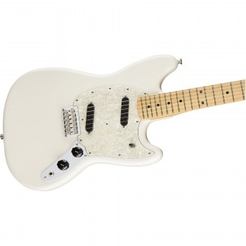 Fender Mustang MN Olympic White купить