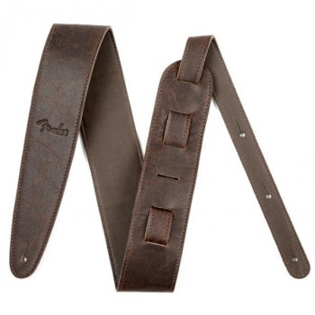 Fender Artisan Crafted Leather Strap, 2.5` Brown купить