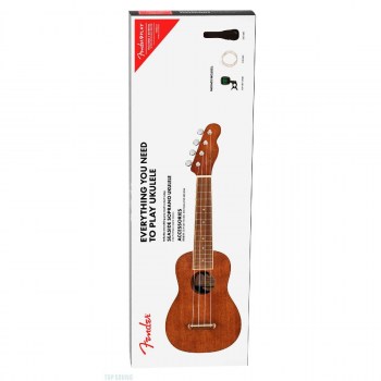 Fender Seaside Soprano Uke Pack, Nat купить