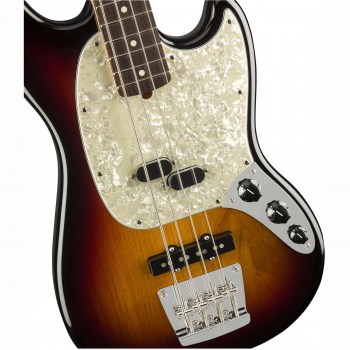 Fender American Performer Mustang Bass®, Rosewood Fingerboard, 3-color Sunburst купить