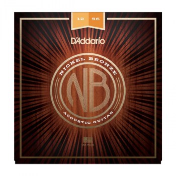 D`Addario NB1256 Nickel Bronze Acoustic, Light Top / Med Bottom, 12-56 купить