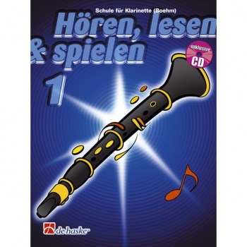 De Haske Horen, lesen, spielen, Band 1 Klarinette (Boehm),Buch und CD купить