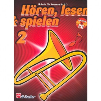 De Haske Horen, lesen, spielen, Band 2 Posaune in C, Buch & CD купить