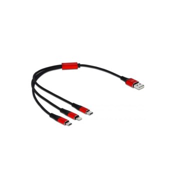 DELOCK Delock USB Ladekabel 3 in 1 - 0,3m купить