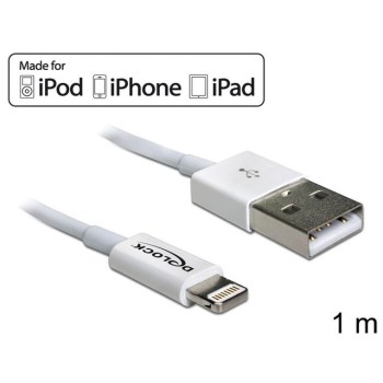 DELOCK Lightning auf USB Kabel weiß (1m) купить