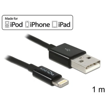 DELOCK Lightning auf USB schwarz (1m) купить