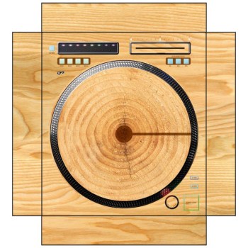 dj-skins Rane Twelve Skin Woody купить