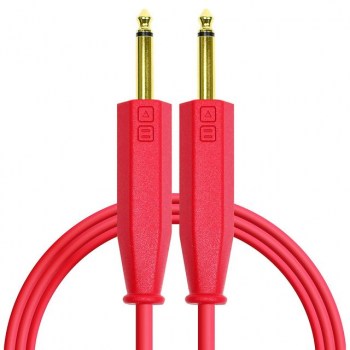 DJ TECHTOOLS 6.35mm Jack Chroma Cable 1.5m (Red) купить