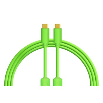 DJ TECHTOOLS Chroma Cable USB-C to C,green - 1,0m, gerader Stecker купить