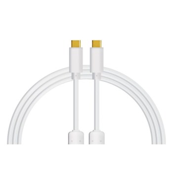 DJ TECHTOOLS Chroma Cable USB-C to C, white - 1,0 m, gerader Stecker купить