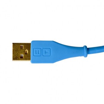 DJ TECHTOOLS DJTT USB Chroma Cable Blue 1.5m, straight купить