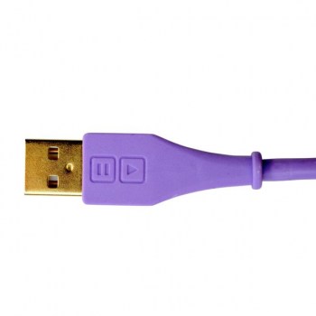 DJ TECHTOOLS DJTT USB Chroma Cable Purple 1.5m, straight купить