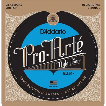 D`addario Ej51 Set Pro-arte Clear/silv Record купить