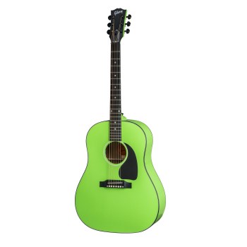 Gibson 2018 J-45 Neon Green Lime Green купить