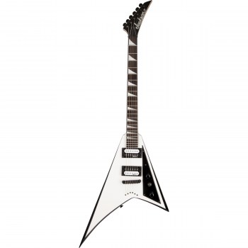 Jackson JS Series Rhoads JS32T, Rosewood Fingerboard, Strings-Thru-Body, White with Black Bevels купить