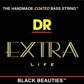 DR Bass Strings Set of 4: 50-110 Extra-Life Black Beauties BKBT-50 купить