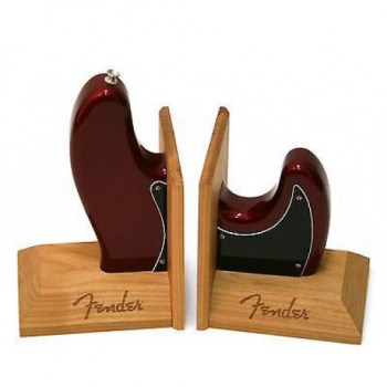 Fender Bass Body Bookends, Red купить