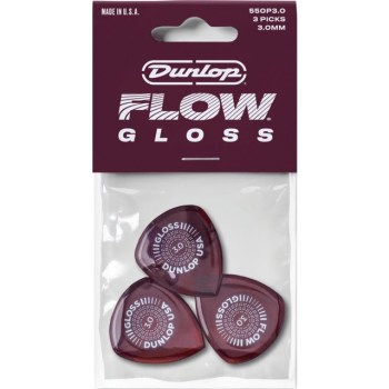 Dunlop 550P300 Flow Gloss Pick 3,00 mm купить