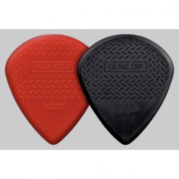 Dunlop Jazz III  Plek. Max Grip black stiffo 1,38mm,6er-Set купить