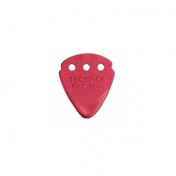 Dunlop Teckpick Plektren 467 Red 12-Set, anodized aluminium купить