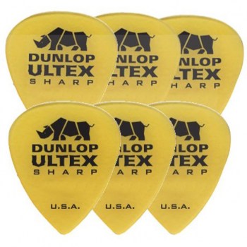 Dunlop Ultex Sharp Player's Pleks 0,90 mm, elfenbein, 6er-Set купить