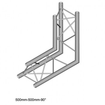 DURATRUSS DT 23 C25-L90, 3-Point Truss 90° Corner, 2-Way, Tip inner купить