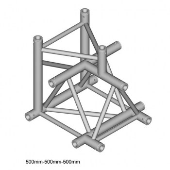 DURATRUSS DT 43 T42-DTD, 3-Point Truss T-Piece, 4-Way, lower купить