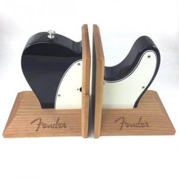 Fender Tele Body Bookends, Black купить