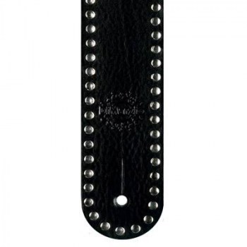 Dimarzio 2 INCH Custom ITALIAN STUDDED Leather STRAP (LONG) Black DD3262L купить