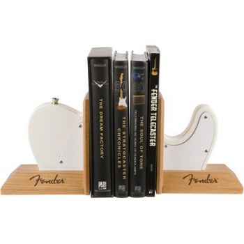 Fender Tele Body Bookends, White купить