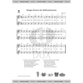 Edition Dux Alle Jahre wieder - Altsaxophon mit Download купить