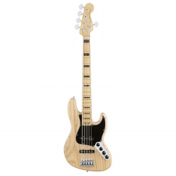 Fender AM PRO Jazz Bass® 5 String, Ash , Maple Fingerboard, Natural купить