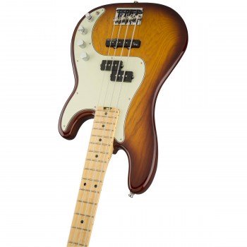 Fender American Elite Precision Bass® Ash, Maple Fingerboard, Tobacco Burst купить