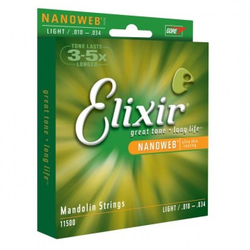 Elixir 11500 Mandolin Strings 10-34 Nanoweb купить