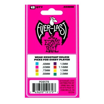 Ernie Ball 9179 Everlast Picks купить