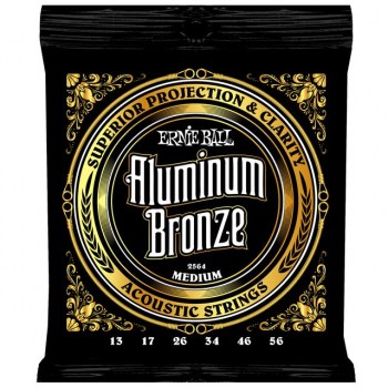 Ernie Ball EB2564 13-56 Aluminum Bronze купить