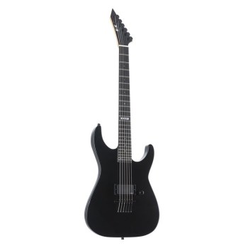 ESP E-II M-I Neck Thru NT Black Satin купить