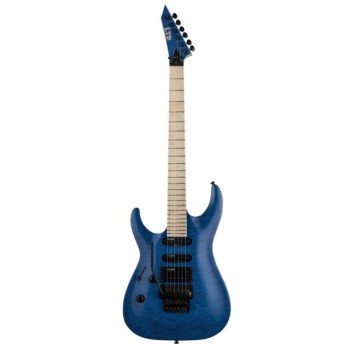 ESP LTD MH-203QM See Thru Blue Lefthand купить