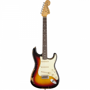 Fender Custom Shop Michael Landau Signature 1968 Relic Stratocaster, Round-Laminated Rosewood, Bleached 3-Color Sunburst купить