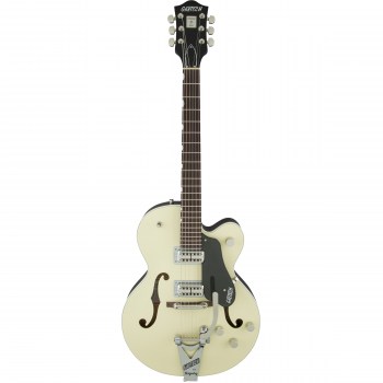 Gretsch G6118T-LIV Players Edition Anniversary™ with String-Thru Bigsby®, Filter`Tron™ Pickups, 2-Tone Lotus Ivory and Charcoal Metallic купить