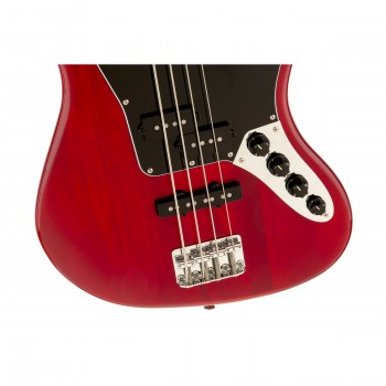 Fender Squier Vintage Modified Jaguar Bass Special, Rosewood Fingerboard, Crimson Red Transparent купить