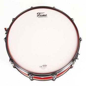 Fame Acryl Snare 14"x5,5", #Red, Black HW купить