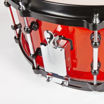 Fame Acryl Snare 14"x5,5", #Red, Black HW купить