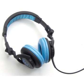 Fame audio hD-1000 Blue DJ Headphones Black And Blue, 3m Cable купить