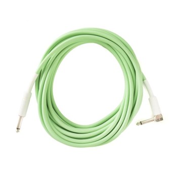 Fame Authentic Instrument Cable Green 6m Straight/Angled купить