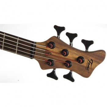 Fame Baphomet 5 Natural 5-String E- Bass Guitar, Natural Oil купить